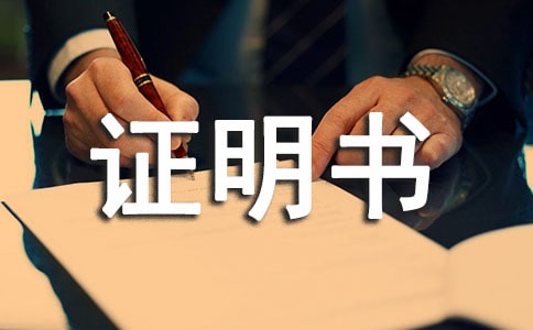 收入證明書(shū)