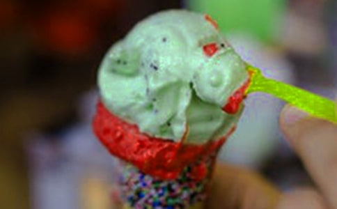 中班美術《冰淇淋》教案