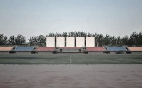 校園的操場作文350字