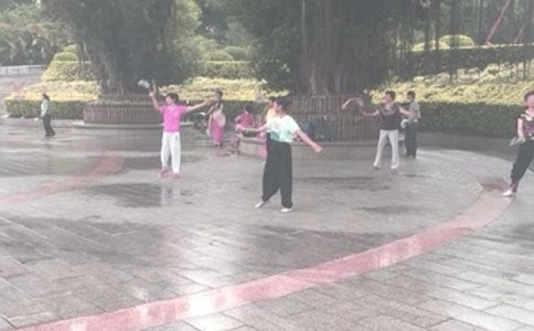 大班美術(shù)活動(dòng)圩墩晨練教案