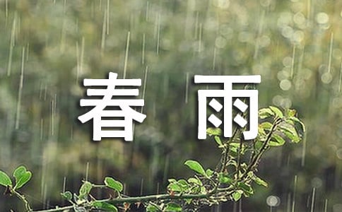 春雨_小學作文