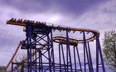 第一次坐過山車作文