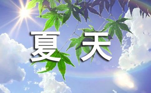 寫夏天的作文600字