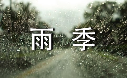 雨季傷感的句子